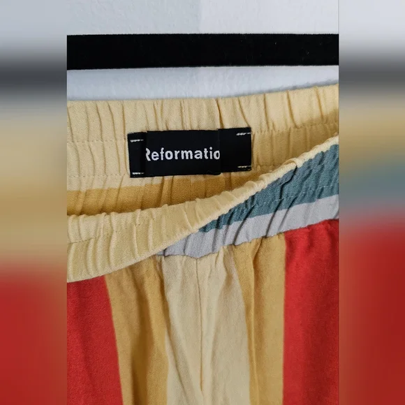 Reformation Rainbow Pants | Size Medium - Picture 5 of 16